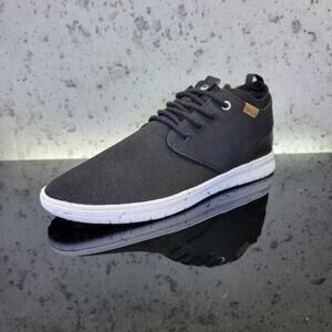 Saola Mens Casual Fashion Vegan Friendly Sneakers Black Size 10 Preowned